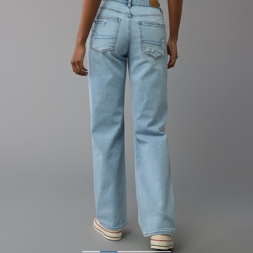 High-Waisted Stovepipe Jean, Ripped - Picture 6 of 8